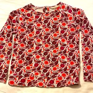 Fall flower long sleeved shirt